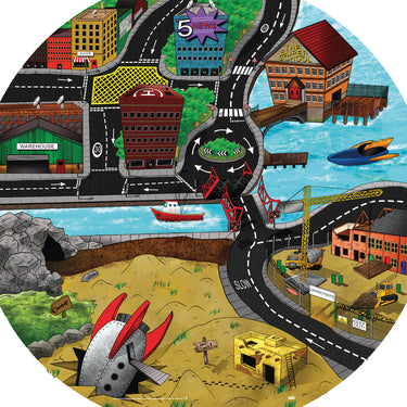 active world tuff tray superhero mat